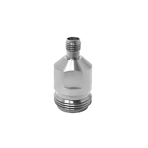 RF Stainless steel coaxial adapter 0-18Ghz N female to SMA female Network adapters high frequency test connector