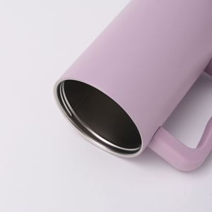 Leakproof H3.0 40 oz Tumbler Stainless Steel Sublimation Blank Vacuum 1200ml Tumbler with Handle and <b>Straw</b> Lid - Product Image 3