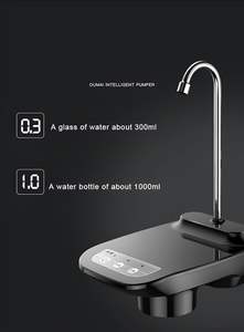 ปั๊มน้ำอัตโนมัติแบบพกพา ความจุ 1200mAh สำหรับขวดน้ำขนาด 5 แกลลอน ชาร์จผ่าน USB พร้อมขาตั้งแบตเตอรี่ในตัว สำหรับรถยนต์ ทำจากพลาสติก ขายส่ง - Product Image 4