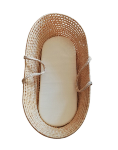 Cestas de mimbre Natural para bebés, cesta para cambio de bebé - Product Image 1
