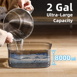 Fontaine à eau automatique pour animaux de compagnie, 30,4x27,9x15cm, détachable, pour chiens et chats - Product Image 3