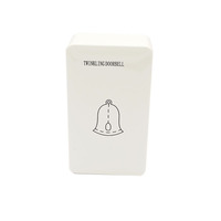 Sonnette de porte mécanique en gros pour hôtels et maisons, 220V/110V, petite sonnette « Ding Dong » pour hôtels