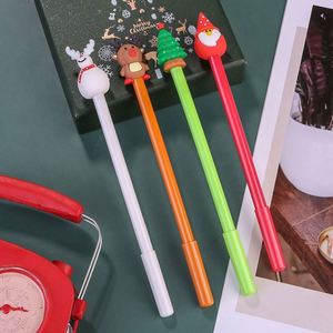 Christmas Plastic Gel <b>Pens</b> with logo Custom <b>Pen</b> Santa's Reindeer Suitable As a Gift for Children Ballpen Wholesale Ballpoint <b>Pen</b> - Product Image 6