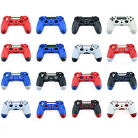 Coque de remplacement multicolores pour manette PS4 Pro Slim JDM JDS 040, coque de protection pour manette