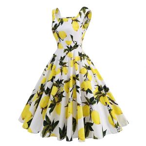 Robe d'été pour femme, imprimée, à bretelles, sexy, style bohème, idéale pour les vacances à la plage - Product Image 2