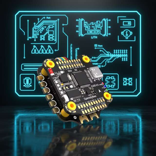 F405 FPV 4-in-1 Drone Flight Controller with Esc UAV Flight Controller Stack Accessory Drones Accessories