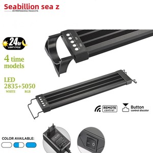 Luce LED per Acquario con Telecomando e Supporto a Clip per Coralli e Piante Acquatiche - Product Image 4