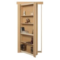 Caché encastré noueux aulne commode porte maison utilisé porte escamotable E0 peinture enduit taille personnalisée