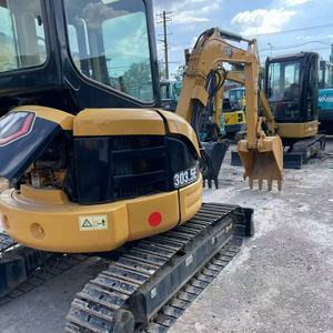Gebruikt CAT303.5 minigraafmachine, Japanse fabricage, 3 ton, 3,5 ton, 4 ton, EPA-motor, rupsgraafmachines, Caterpillar, gebruikte minigraver - Product Image 1