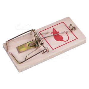 מלכודות עכבר הומני עץ לשימוש חוזר הביתה והגן הדברה רוצח עכבר יעיל - Product Image 5