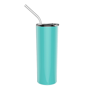 Gobelet avec Paille et Couvercle À Double Isolation En Acier Inoxydable Motivation Tasse Gobelets - Product Image 4