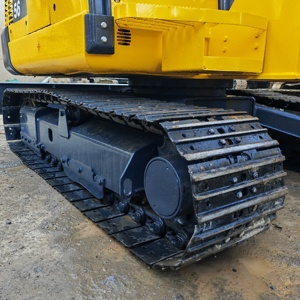 Mini-excavatrice sur chenilles Komatsu PC56 d'occasion 2022, presque neuve, 5,6 tonnes, petite pelle hydraulique, faible nombre d'heures de travail, avec ligne de marteau - Product Image 5