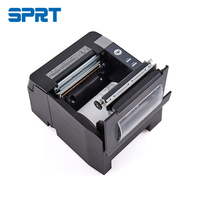 Nueva Impresora Térmica de Recibos SP-POS892 de 80 mm, Blanco y Negro, con Interfaz USB, LAN y Serial, Cortador Automático para Sistema POS, en Existencia