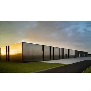 Vente d'usine stade porteur modulaire marchandises structures en acier entrepôt en acier abri de jardin métal