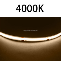 Bande de Led Cob Haute Densité Luminosité Type Cob Bande de Led Violet 2700k Bande de Led Cob 24v Couper librement Led Tira Seil Leiste Ruban