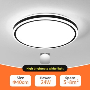 <span class=keywords><strong>Plafonnier</strong></span> <span class=keywords><strong>LED</strong></span> moderne en fer forgé pour couloir, balcon, chambre, salon et hall d'entrée - Fixation en saillie - Luminaires Zhongshan - Product Image 6