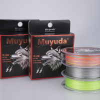 Ligne de pêche tressée Muyuda Brand 9X Strong 100m, haute ténacité, durable, haute qualité, ligne flottante, haute sensibilité à la pêche