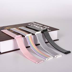 Correa de nailon para Samsung Galaxy Watch 6 <span class=keywords><strong>4</strong></span> Classic/5 <span class=keywords><strong>Pro</strong></span>/active 2/3/Gear S3 Pulsera para Huawei Watch GT 2E 3 <span class=keywords><strong>Pro</strong></span> Correa - Product Image 4