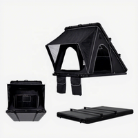 Tente de toit triangulaire en alliage d'aluminium de style table, personnalisée YX-A1-21, ouverture rapide, étanche, pour SUV, style rigide, pour voiture tout-terrain