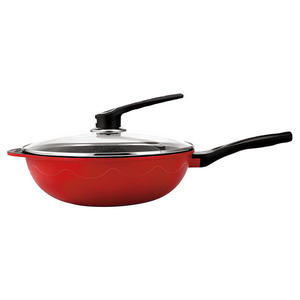 กระทะ VCC แบบไม่ติดกระทะ ขนาด 32 ซม. ทรงกลม พร้อมฝาปิด ใช้ได้กับเตาแม่เหล็กไฟฟ้าและเตาแก๊ส สำหรับใช้ในบ้าน - Product Image 4