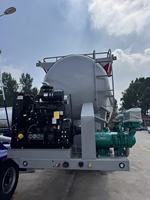 Promotion : Semi-remorque citerne à ciment 3 essieux 50 m³ avec compresseur d'air diesel pour le transport de ciment en Afrique