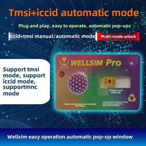 WELLSIM-Pegatina de Tarjeta de Desbloqueo Compatible con Teléfonos Móviles 6S/SE/7/8/X/XR/XSM/11/12PM/13/14PM, Equipo de Herramientas de Reparación de Teléfonos Móviles - Product Image 2