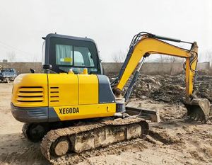 รถขุดไฮดรอลิก XE60DA ขนาด 6 ตัน, บุ้งกี๋ขนาด 0.23 ลูกบาศก์เมตร, ดีไซน์กะทัดรัด, ประสิทธิภาพสูงและประหยัดน้ำมัน - Product Image 3