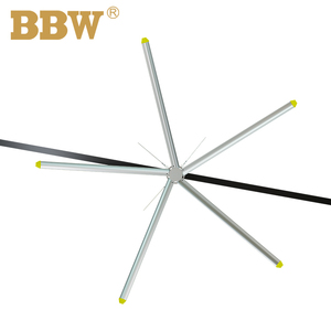 Ventilador de techo Hvls Bldc de Ventilación Industrial Eléctrica con inversor moderno grande de 24 pies y 5 aspas - Product Image 3