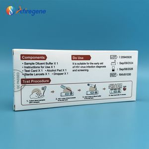 Kit de Prueba de Detección Rápida 2 en 1 AfireGene, Kit de Prueba Rápida Combinada de Antígeno y Anticuerpo del <span class=keywords><strong>VIH</strong></span> - Product Image 4
