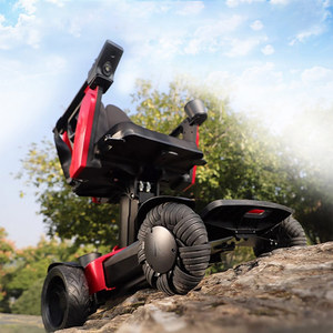 Fauteuil roulant électrique intelligent léger pliable à dossier confortable de luxe pour personnes âgées handicapées Batterie 8A - Product Image 3