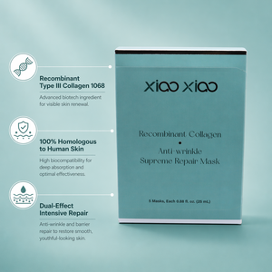 <span class=keywords><strong>Masque</strong></span> Cosmétique Professionnel Réparateur et Raffermissant au Collagène de Type III, Hydratation Profonde, Patch Compresse Froide - Product Image 6