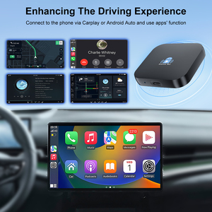 K713 3 in 1แอนดรอยด์ OS (แหล่งที่ปิด) กล่อง CarPlay Video Ai BOX มัลติมีเดียแบบไร้สายสำหรับรถยนต์อะแดปเตอร์แอนดรอยด์อัตโนมัติ - Product Image 5