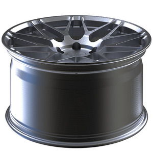 Polished Silver <strong>17</strong> 18 19 <strong>Inch</strong> 5x112 5x120 1 Piece Wheels Forged Alloy <strong>Rims</strong> For Lamborghini - Product Image 3