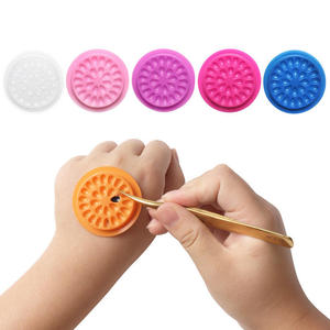 Nhựa dùng một lần keo Pallet pad cho phần mở rộng lông mi dính Lash khay keo đứng Pallet - Product Image 1