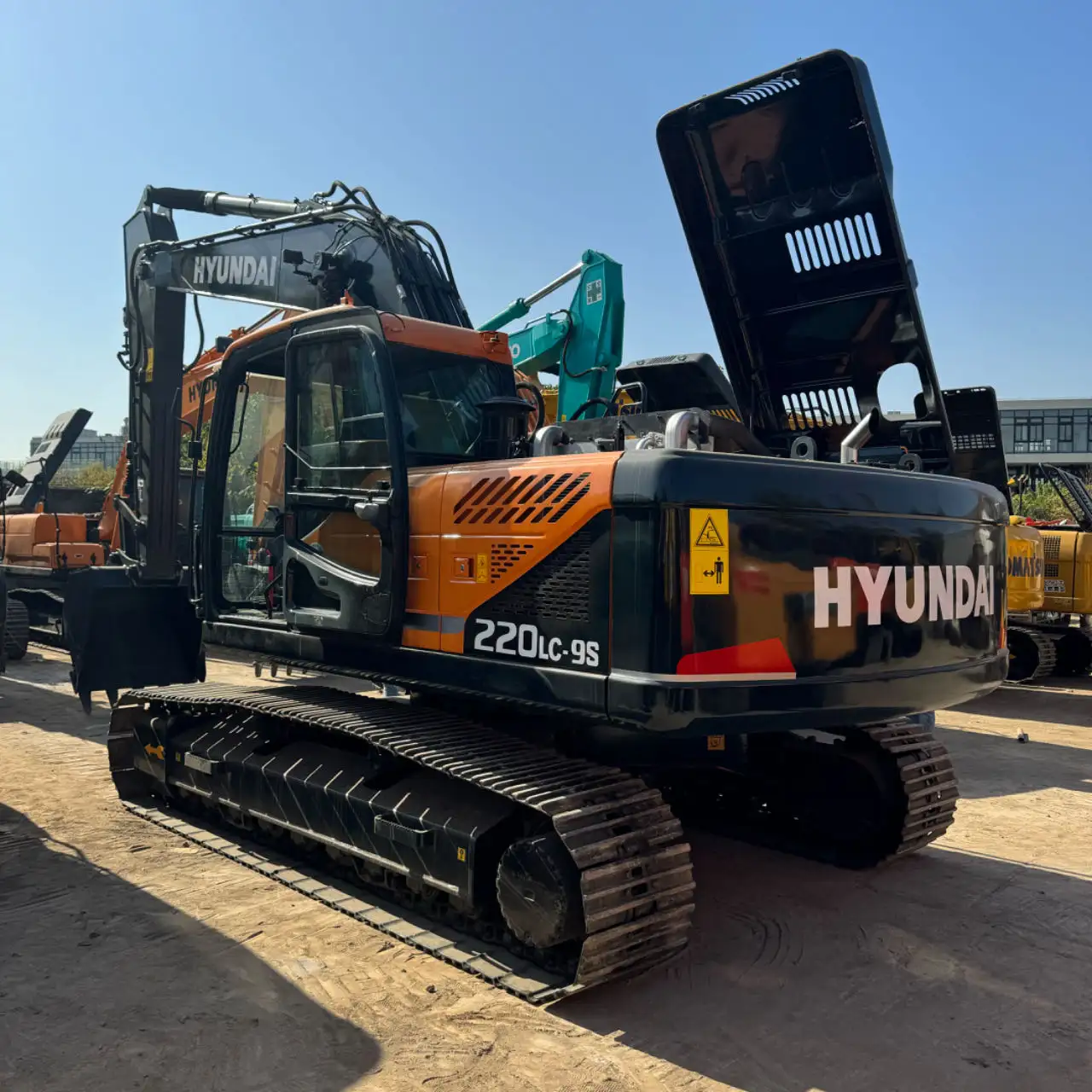 Gebruikte Bouwmachines Rotsgraafmachines Hyundai S220-9 Gebruikte Bagger Hoge Kwaliteit Met Goedkope Prijs