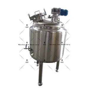 Factory Price Stainless Steel Mixing Tank Liquid Chemical Food Blending Heating Jacket Mixer Tank With Agitator Mixing Tank