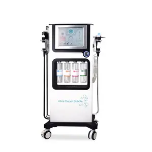 SY-HY07 co2 bubble oxygen facial hydro dermabrasion multi hydra beauty machine with oxy pods