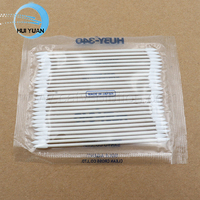 10 paquets d'autocollants de nettoyage pour fibres optiques, nettoyeur à écouvillon pour connecteurs SC, FC, ST, LC, MU, interface fibre