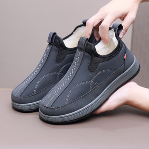 Zapatos de hombre informales y cómodos para exteriores, zapatos planos de algodón para caminar para hombre, mocasines planos - Product Image 4