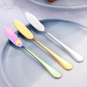 Coltello da Burro in Acciaio Inossidabile 1010 con Manico in Plastica Rinforzato, Lavabile in Lavastoviglie e Utilizzabile nel Microonde, Utensile Monouso per Formaggio, Pane e Crema - Product Image 4