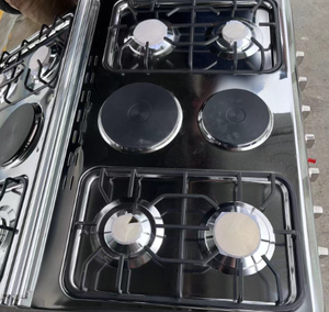 En stock : Cuisinière à <span class=keywords><strong>gaz</strong></span> 4 feux et électrique 2 feux, four électrique vertical connecté <span class=keywords><strong>de</strong></span> 900 mm <span class=keywords><strong>de</strong></span> large <span class=keywords><strong>avec</strong></span> plaques <span class=keywords><strong>de</strong></span> <span class=keywords><strong>cuisson</strong></span> - Product Image 3