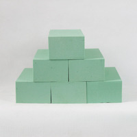 DREA 20 blocs de mousse florale humide verte, blocs de polystyrène pour fleuristes, pour arrangements floraux frais de printemps et fournitures d'artisanat