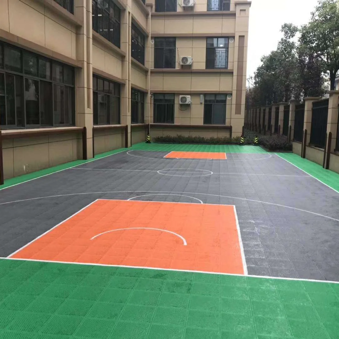 Material durável ao ar livre do basquete do tribunal, tênis resistente ao incêndio para o piso plástico