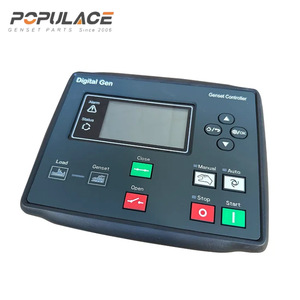 ตัวควบคุมดิจิตอล Thunderbird รุ่น 6110N 6120N สำหรับเครื่องกำเนิดไฟฟ้าดีเซล ระบบสตาร์ท-สต็อปอัตโนมัติ พร้อมโมดูลป้องกัน - Product Image 1