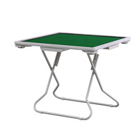 Table de Mahjong pliable 88*88cm, table de jeu multifonctionnelle portable pour Mahjong américain, échecs, poker, soirées en famille