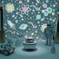 Projecteur de lumière créatif ciel étoilé, veilleuse d'ambiance pour chambre, haut-parleur, jouet lumineux onirique pour enfants, lampe LED rechargeable