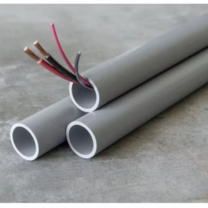 Tubi Rotondi in UPVC Durevoli ISO Schedule 40 da 1 Pollice, 2'', 3'', 4'' per Condotti Elettrici, Lunghezza Personalizzabile per Uso Industriale - Product Image 4