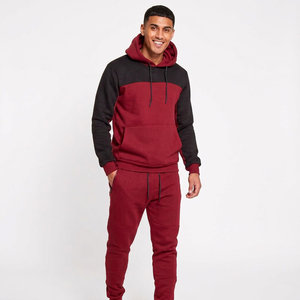 Ropa Deportiva para Hombre, Conjunto Deportivo de Invierno 2 en 1 con Lavado Ácido, Logotipo Personalizado, Cierre con Cordón, 100% Algodón - Product Image 1