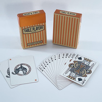 Produsen sampel gratis kartu permainan kasino kode batang lentikuler 3d kartu bermain Poker Desigon khusus Premium