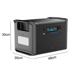 Centrale Électrique Portable 2400W 2048Wh Grande Capacité, Générateur <span class=keywords><strong>Solaire</strong></span> à Batterie Lithium, Alimentation d'Urgence Domestique, Onduleur Pur Sinus pour Voiture - Product Image 4